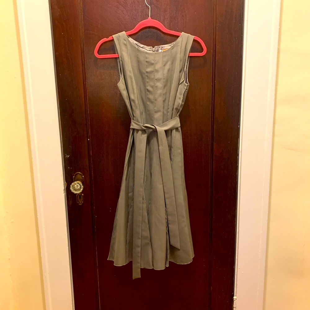 Women’s Calvin Klein paneled linen dress